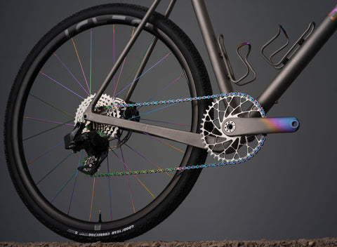 Titanium crankset - Made to order