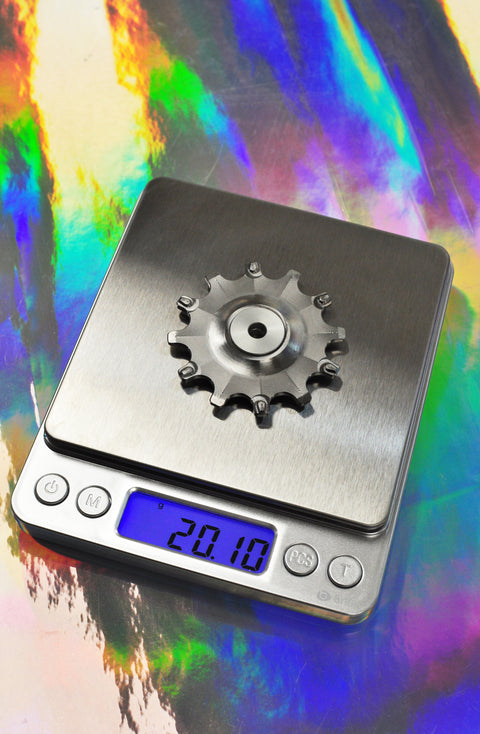 Titanium Jockey Wheel set