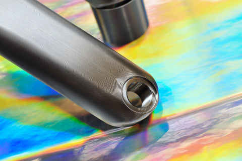 Machined Titanium Crankset