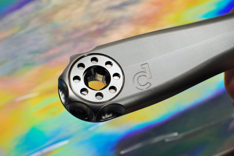 Machined Titanium Crankset