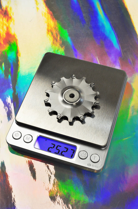 Titanium Jockey Wheel set
